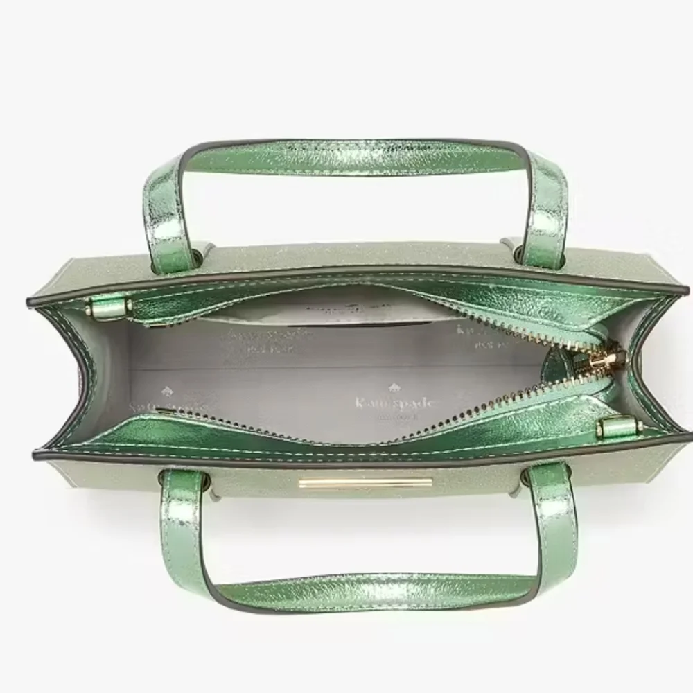 Kate Spade Kenzie Sparkle Small Tote NWOT - Picture 4 of 7